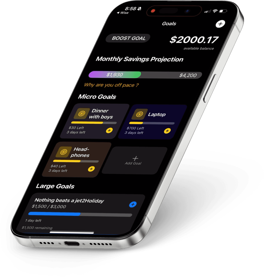 iPhone App Mockup